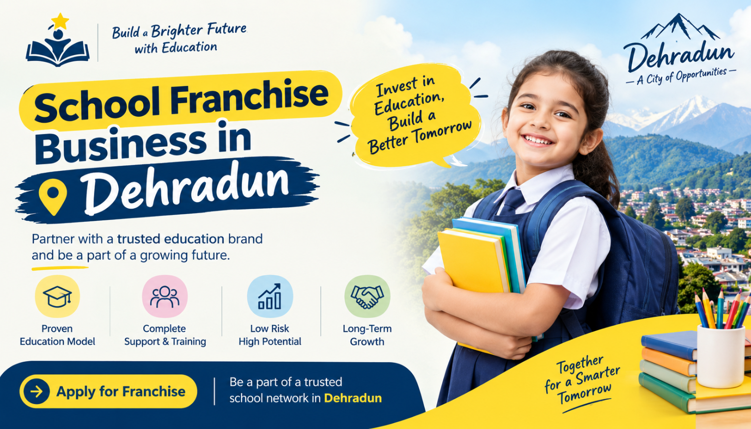 School Franchise Business in Dehradun | Investment Guide