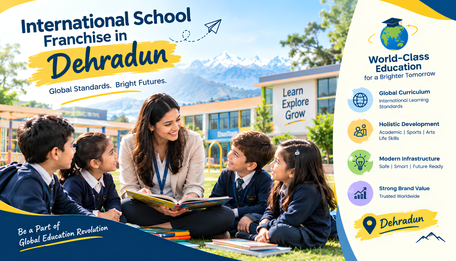 International School Franchise in Dehradun | A Smart Investment